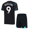 Conjunto (Camiseta+Pantalón Corto) Manchester City Haaland 9 Tercera Equipación 23-24 - Niño